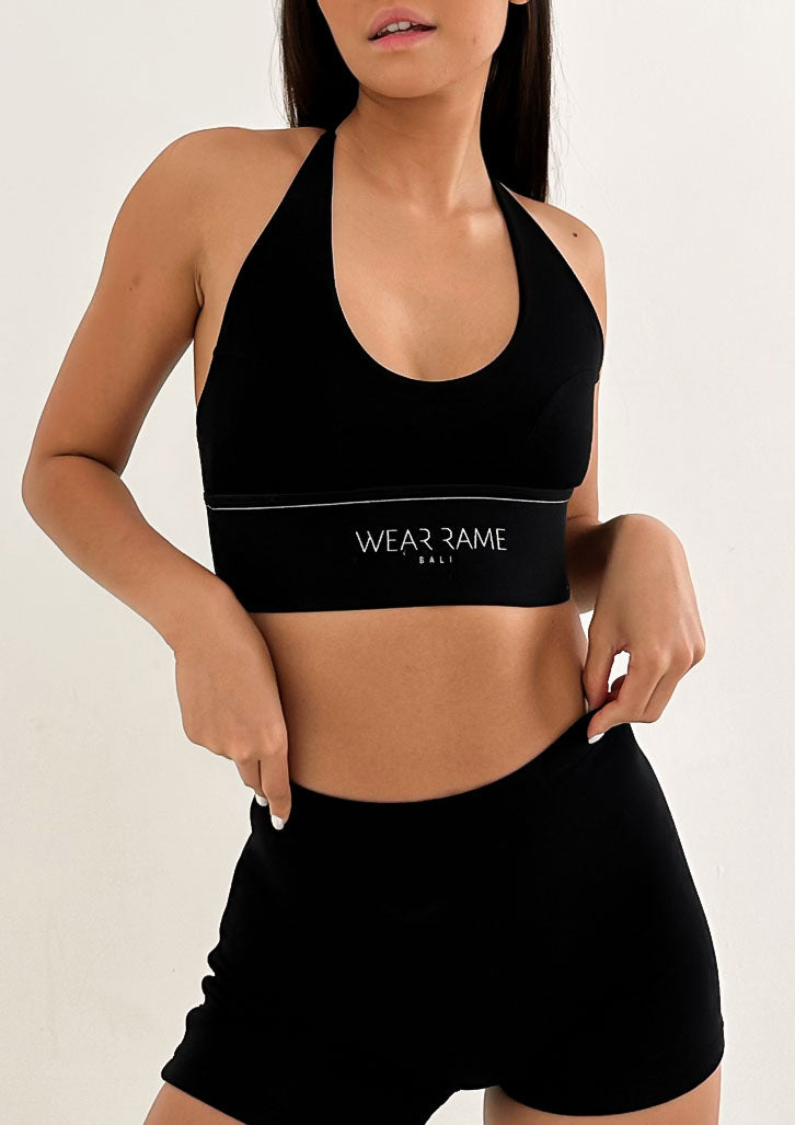 Signature Fit Perfect Back Strap Top In Black
