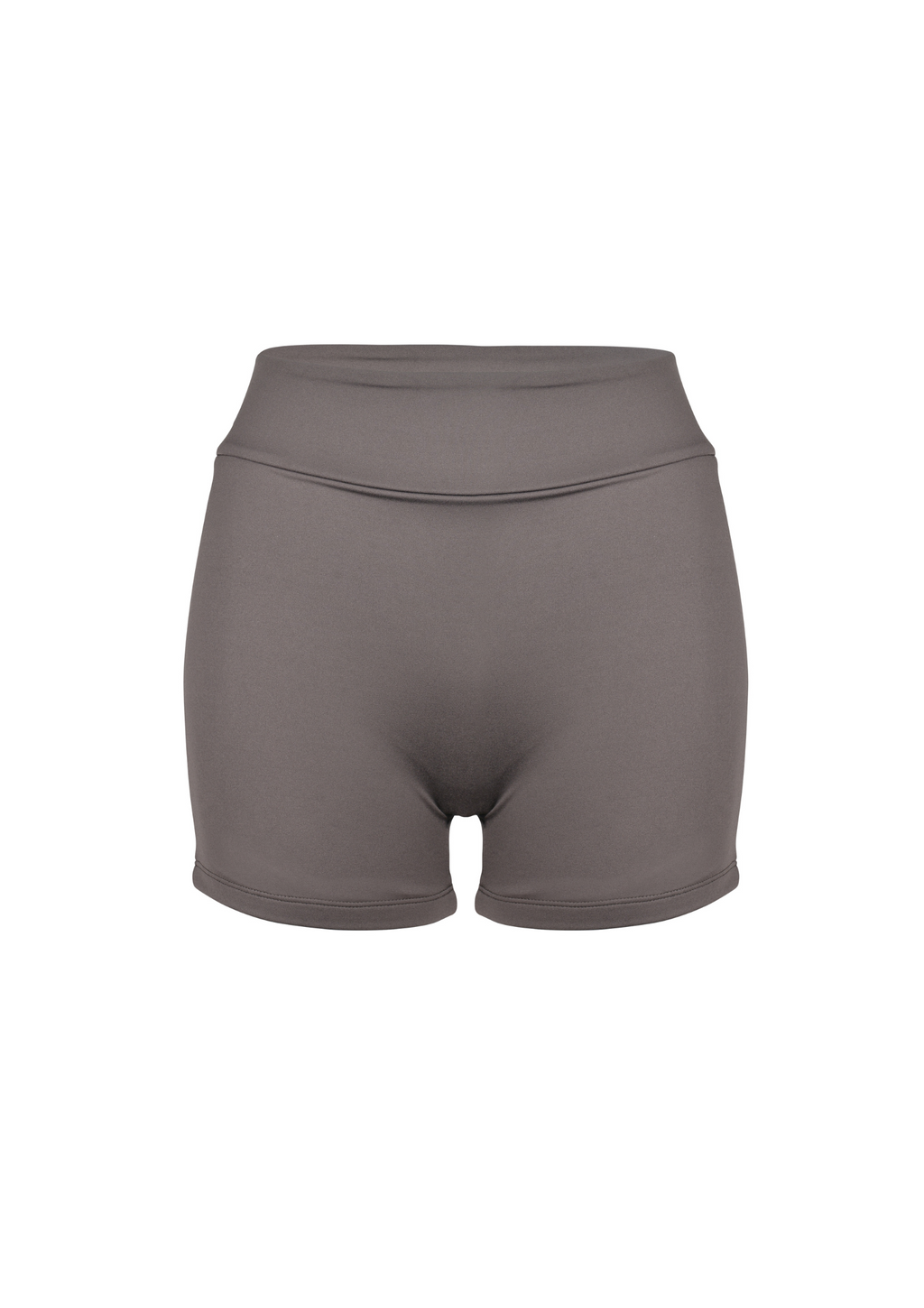 Solid Luna High-Waisted Short in Deep Purple | Activewear Bottoms ...