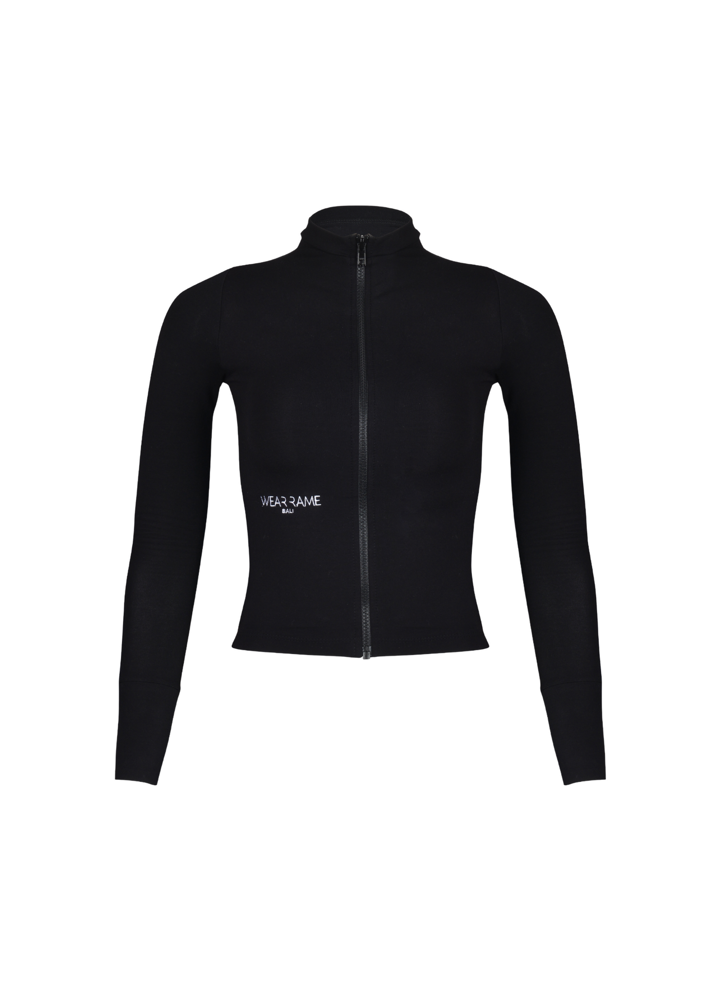 Core Sculpted Zip-Up Jacket In Black