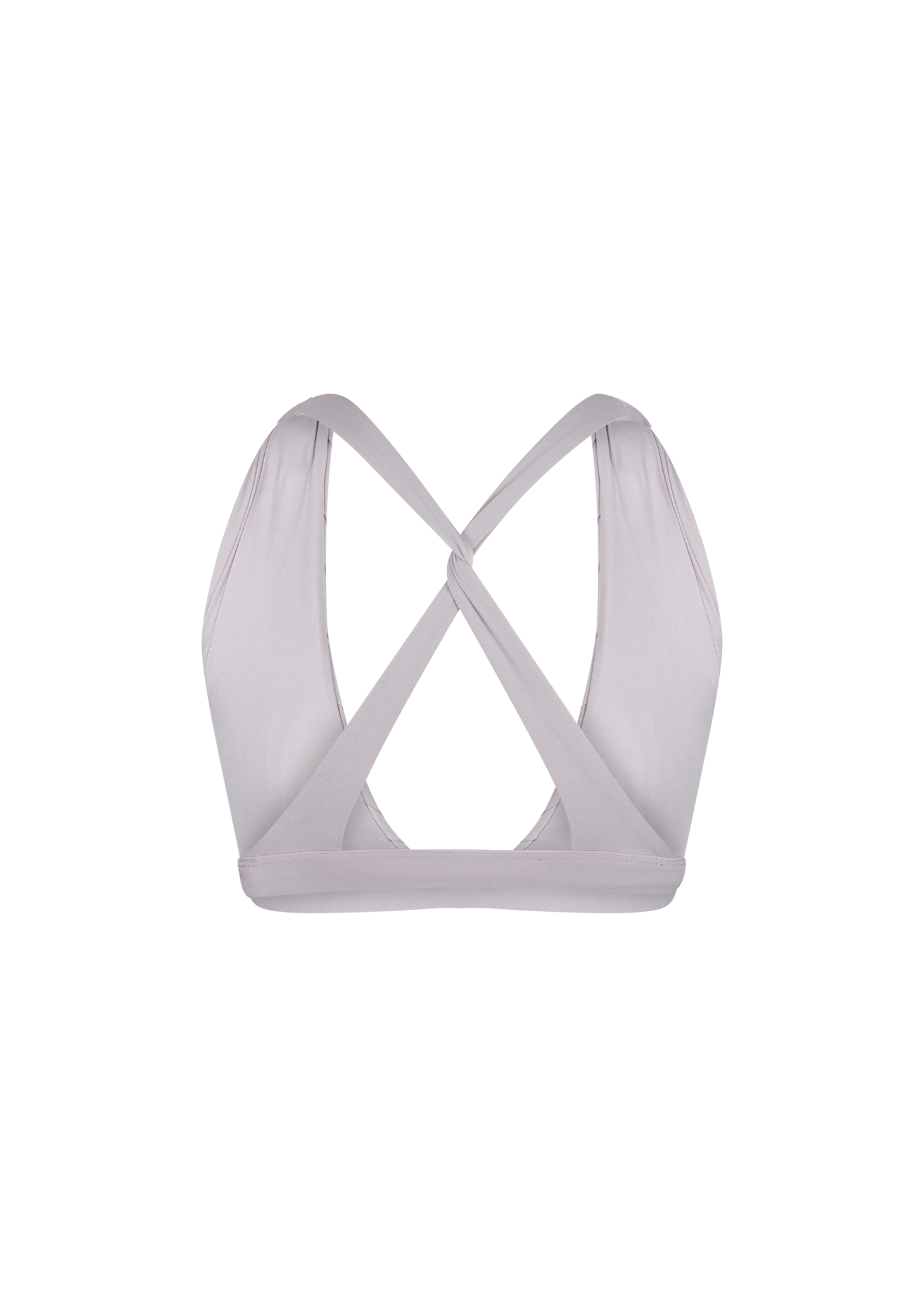Celeste Draped Luxe Bra In Lilac