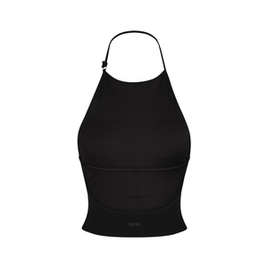Timeless Halter Top In Black