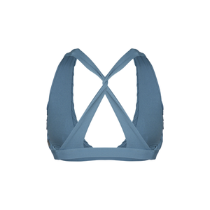 Celeste Draped Luxe Bra In Oceania