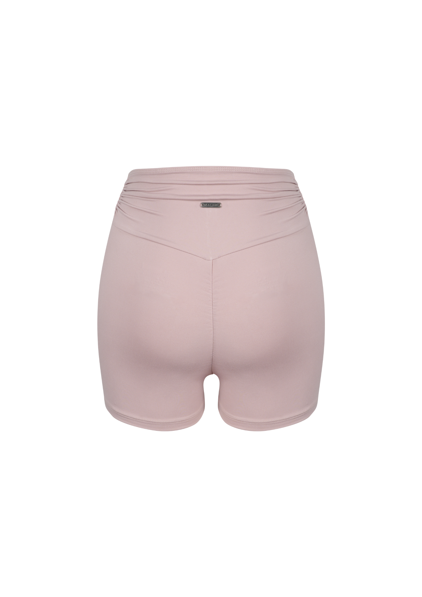 Celeste Draped Short Pants In Blush Coral