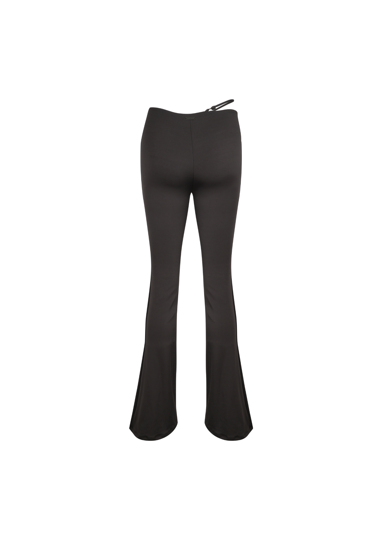 Momentum Wrap Flare Pants In Deep Purple