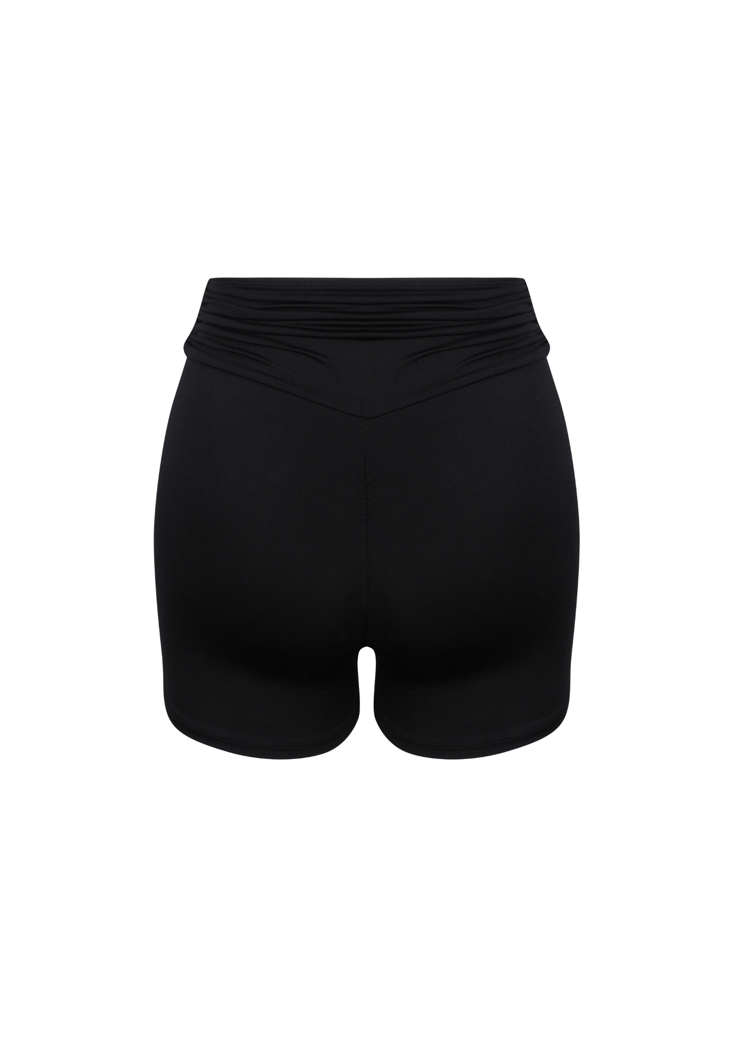 Celeste Draped Short Pants In Black