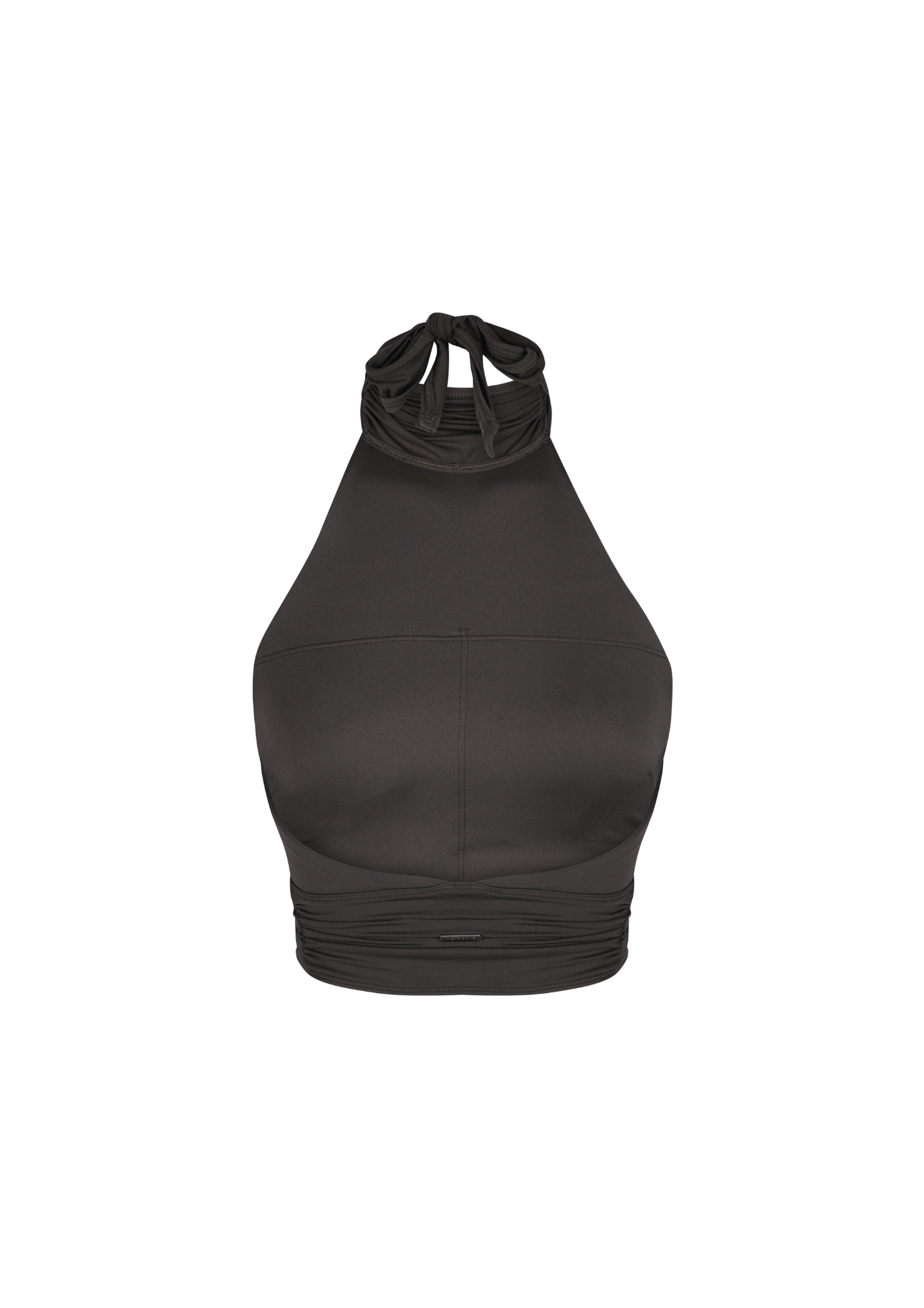 Celeste Halter Sport Top In Deep Purple