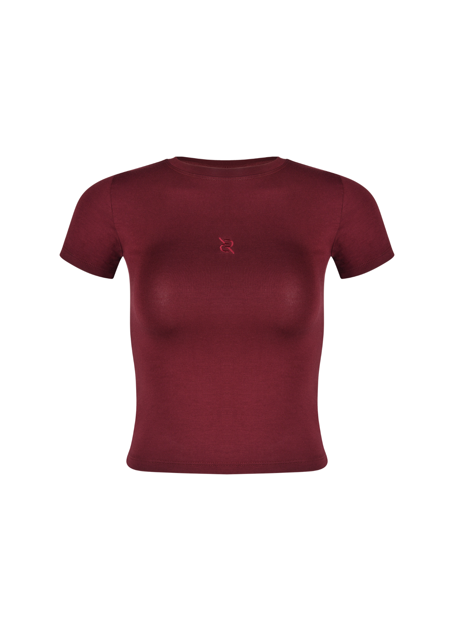 Basic Nyx Fitted Top in Burgundy