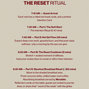 Wear Rame X Morabito : The Reset Ritual