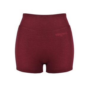 Nyx High Waist Pants in Burgundy