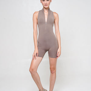 One Piece Psyche Suit In Sable