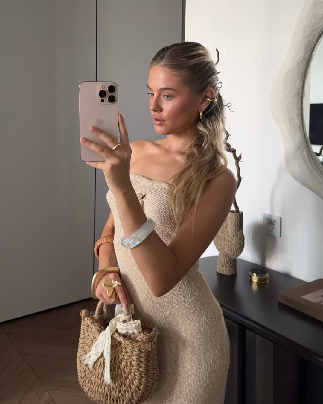 Irma Tube Dress in Sand