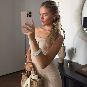 Irma Tube Dress in Sand