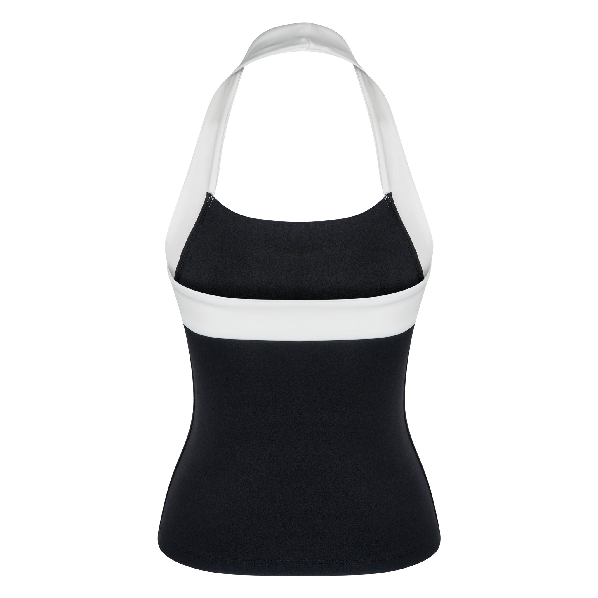 Two Tone Halo Top in Black