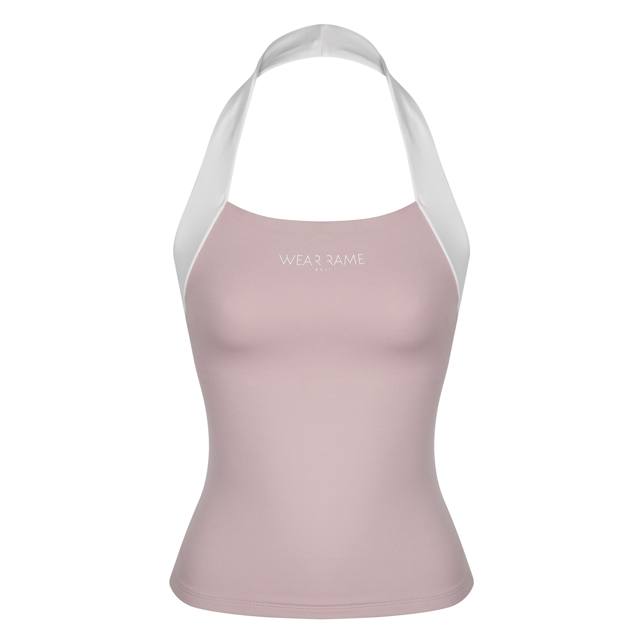 Two Tone Halo Top in Blush Coral