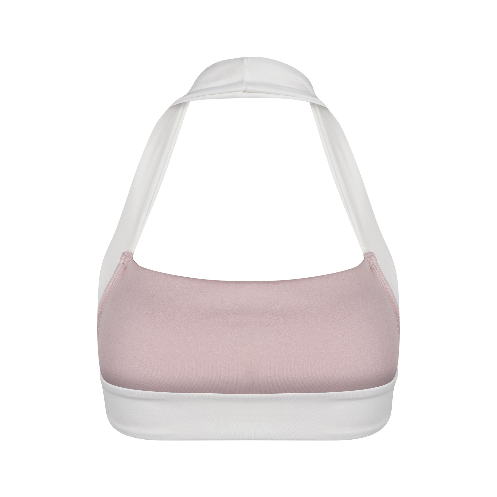 Two Tone Halo Bra in Blush Coral