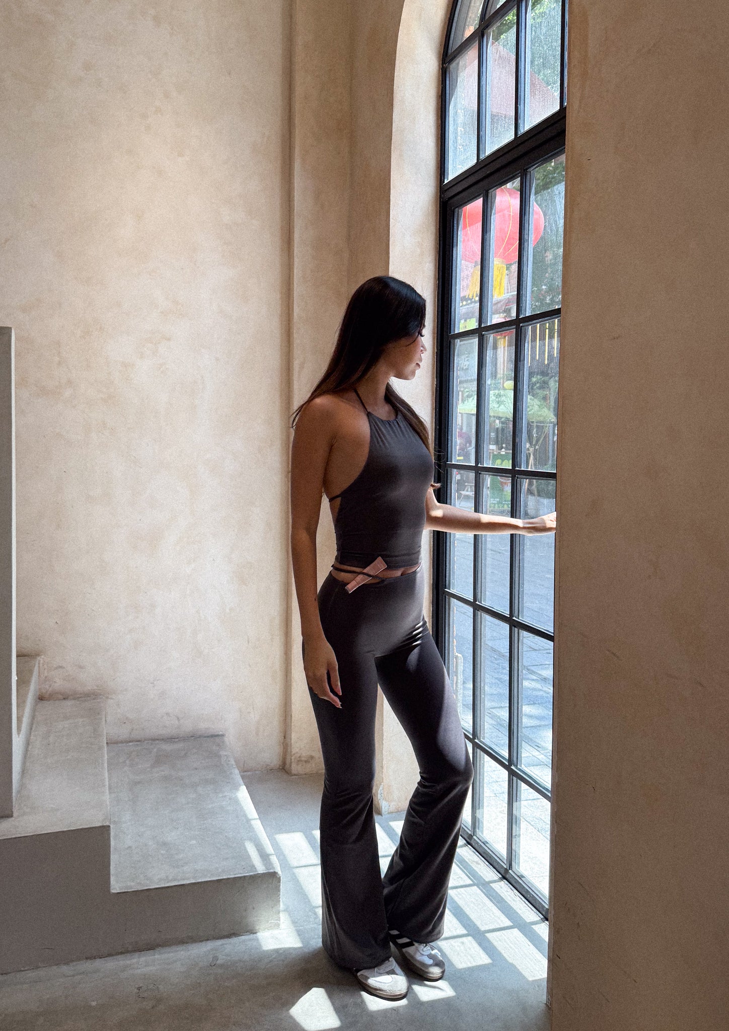 Timeless Halter Top In Deep Purple