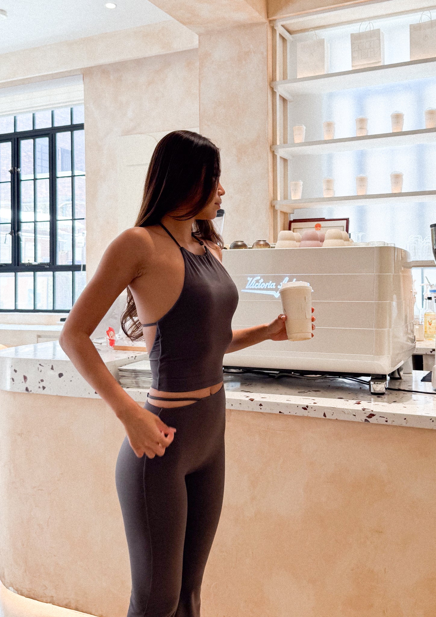 Timeless Halter Top In Deep Purple