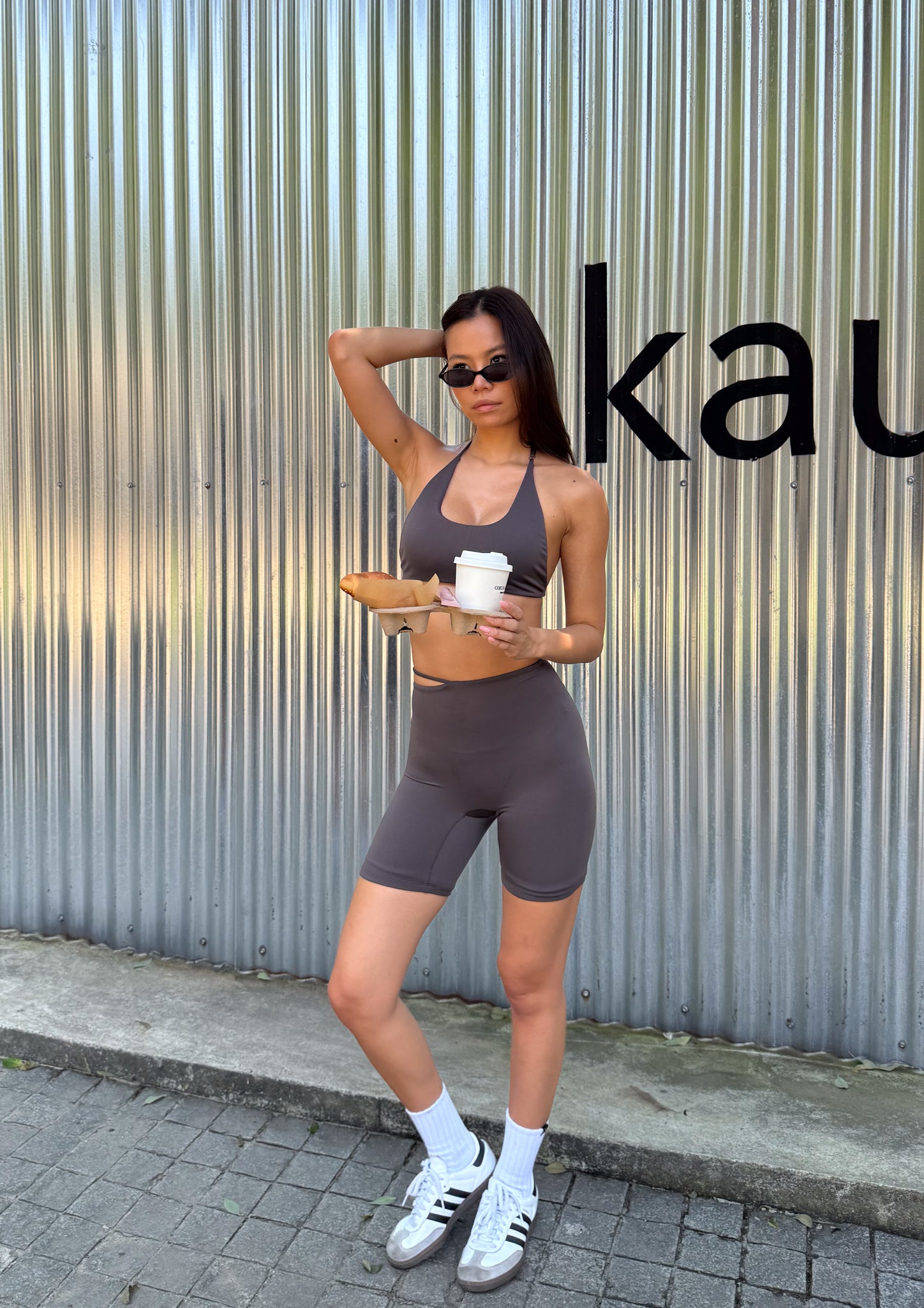 Momentum Wrap Short Pants In Deep Purple