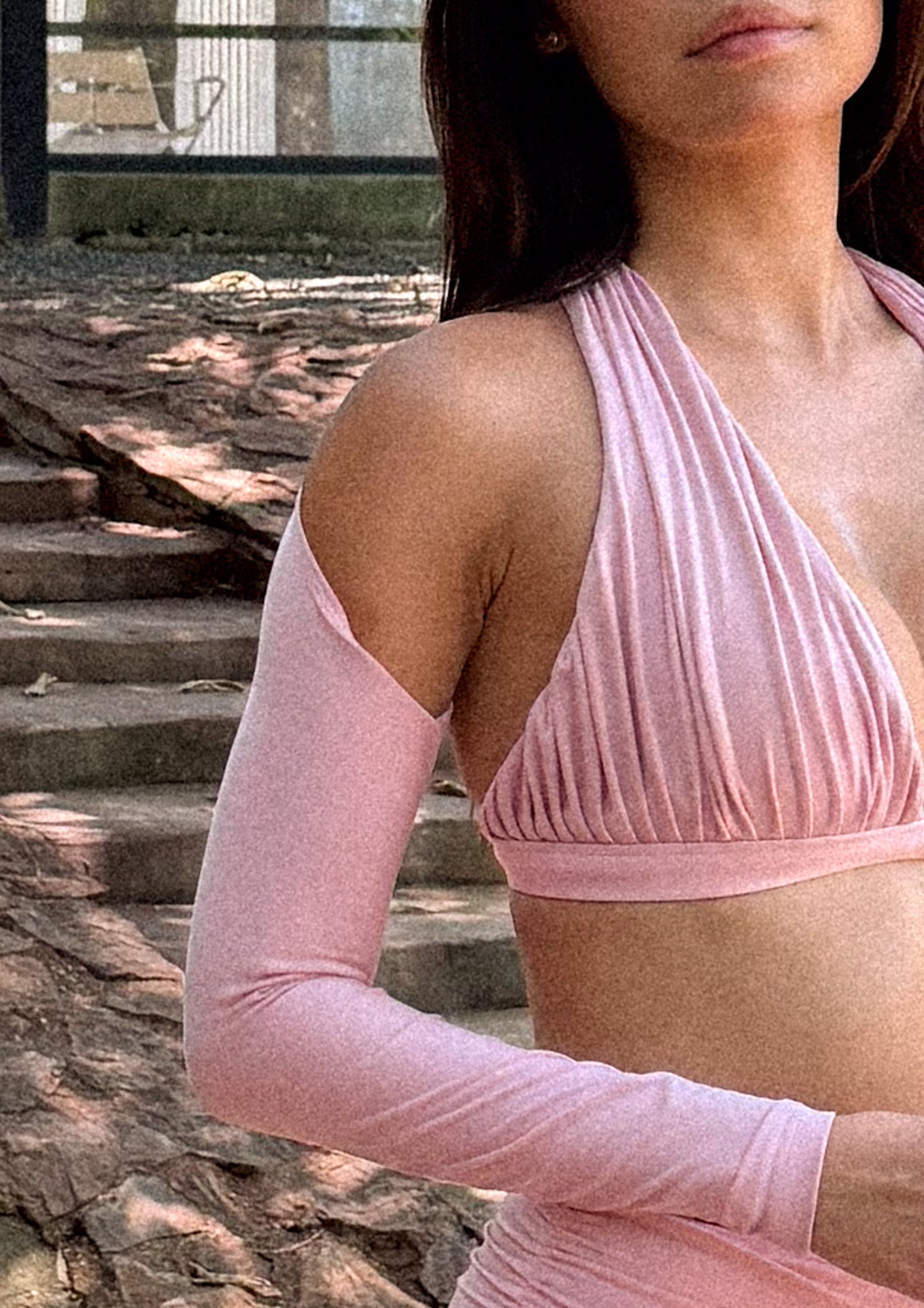 Stretch Luxe Bolero In Blossom