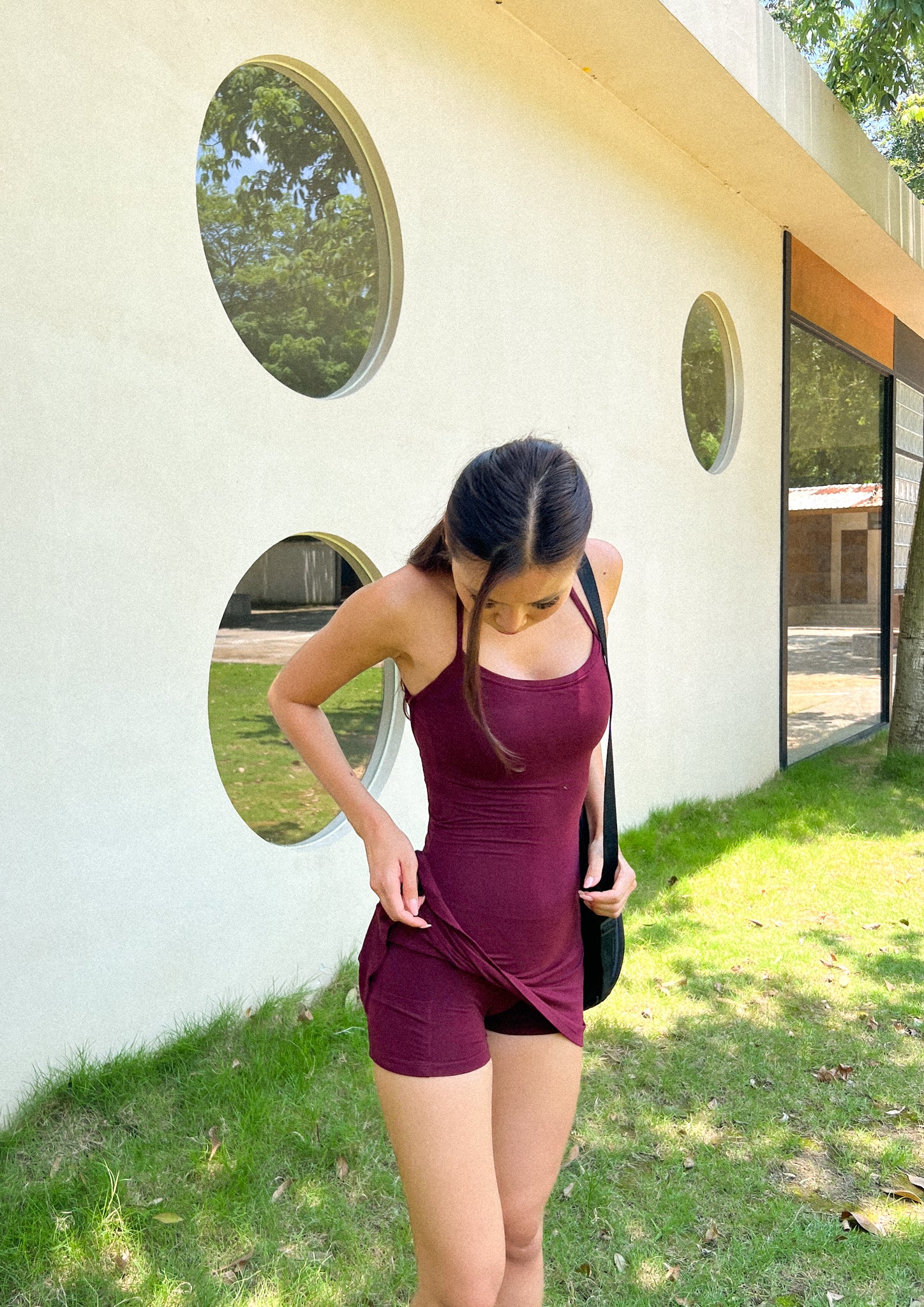 Eos Classic Sport Dress in Burgundy