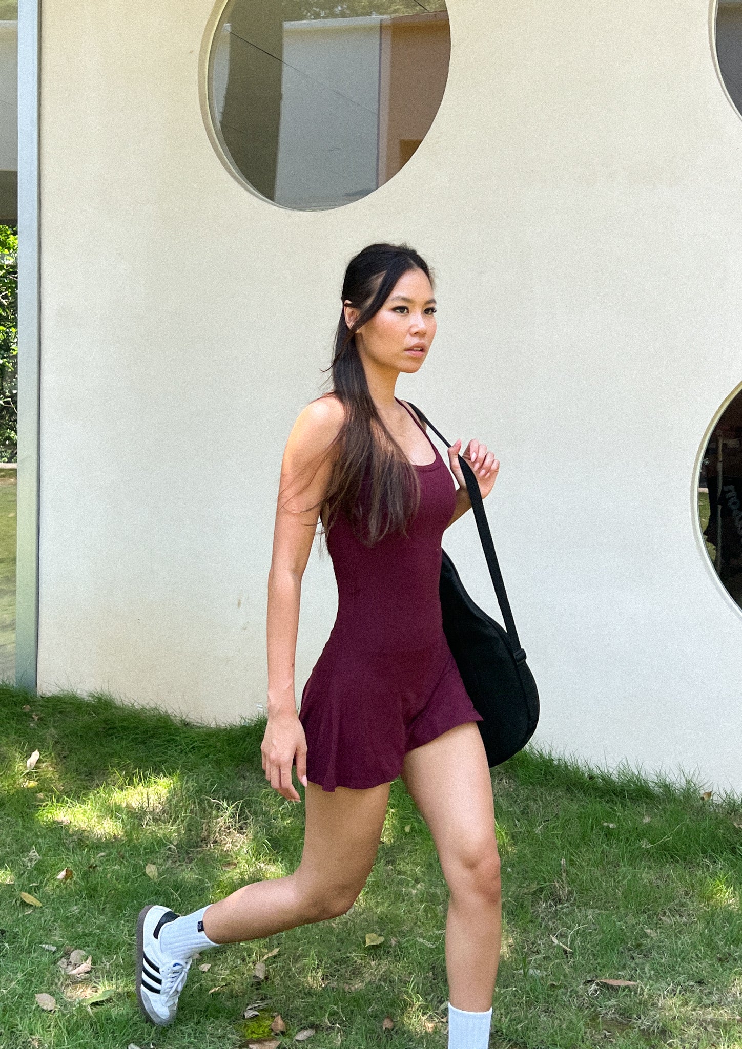 Eos Classic Sport Dress in Burgundy