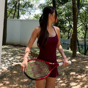 Eos Classic Sport Dress in Burgundy
