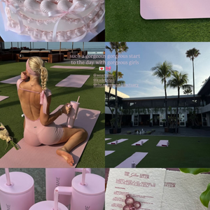 Kamari Backless Onesie in Blush